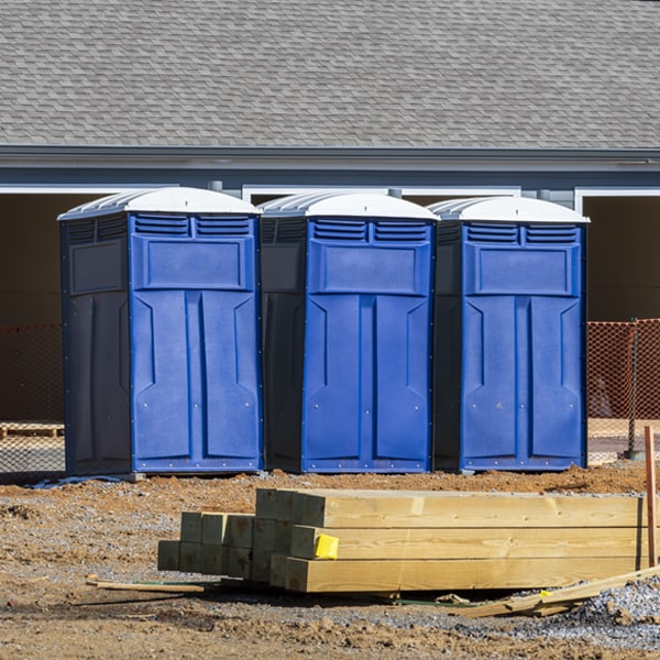 what is the cost difference between standard and deluxe porta potty rentals in Starbrick Pennsylvania